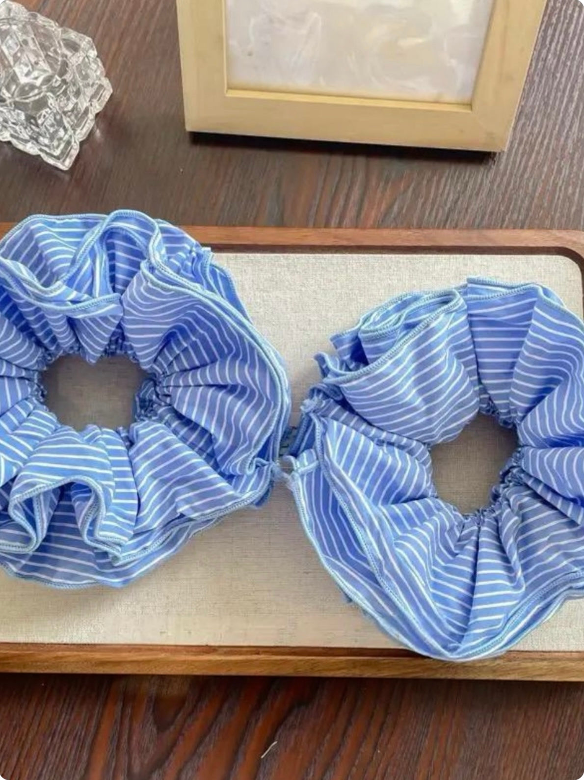 Sapphire serenade scrunchie