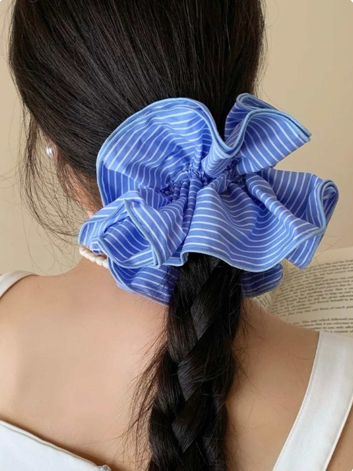 Sapphire serenade scrunchie