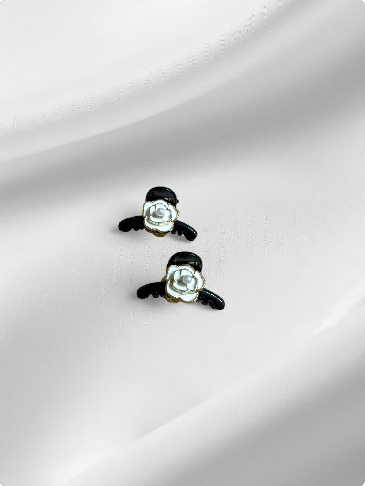 Luna camellia claw clip (2 pcs set)