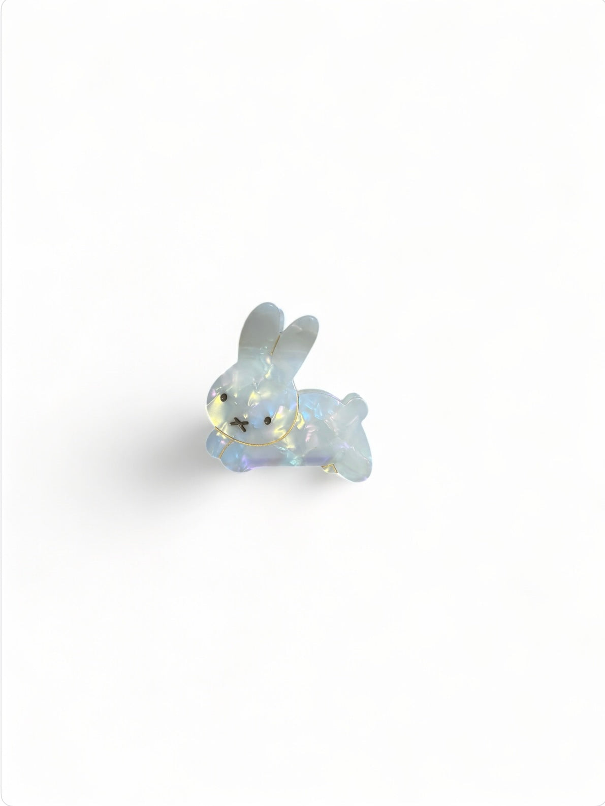 Lunar bunny claw clip