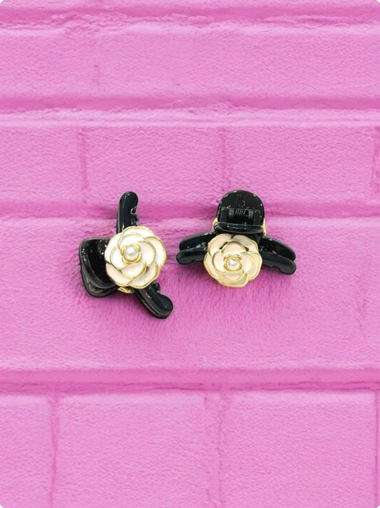 Luna camellia claw clip (2 pcs set)