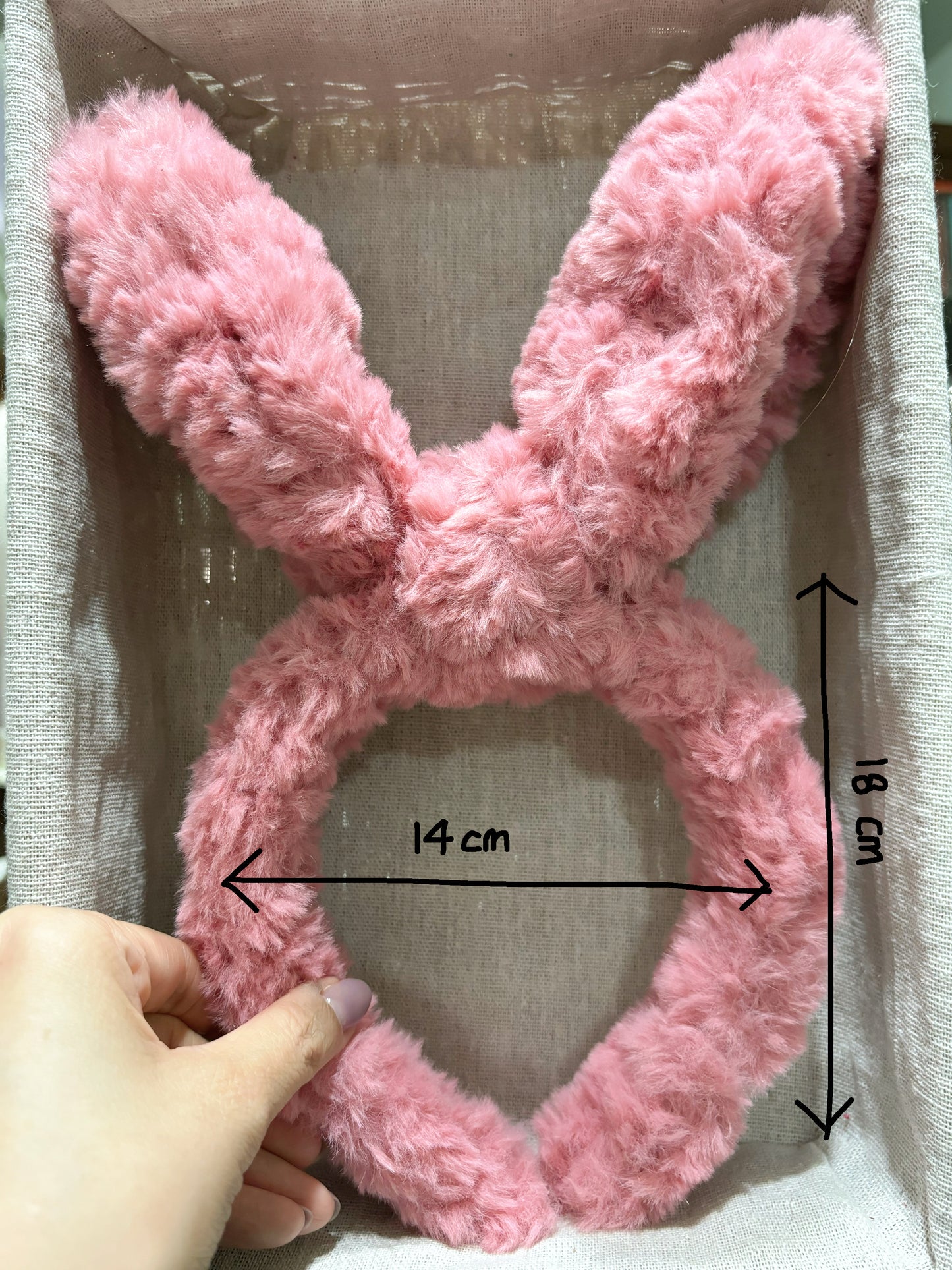 Bunny whispers headband