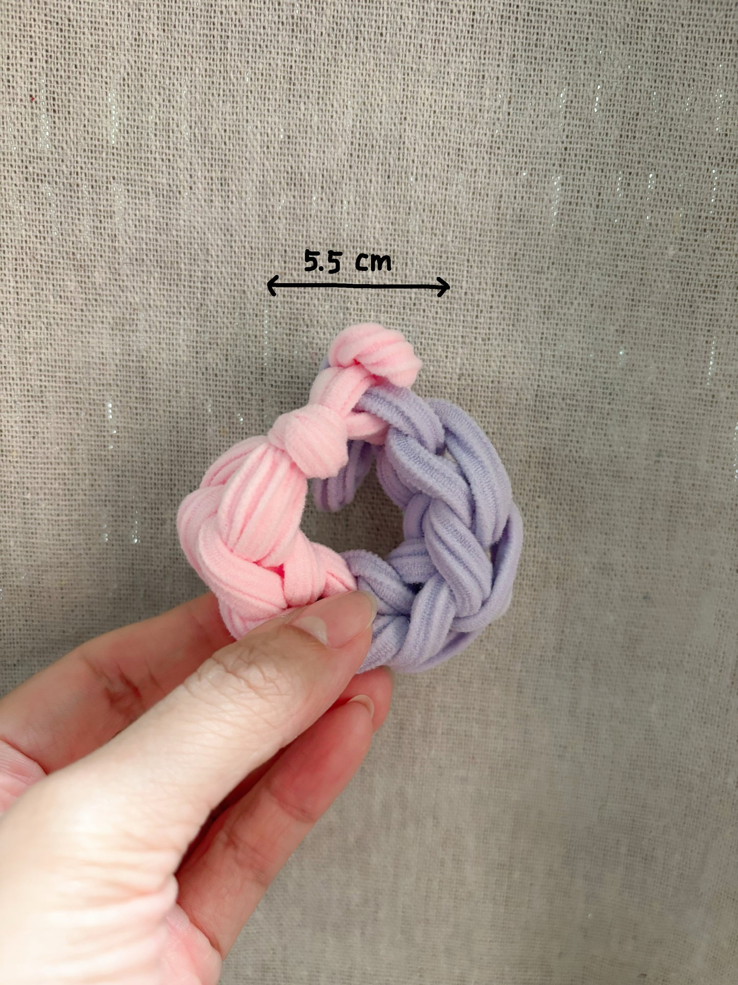 Candy twist hair tie