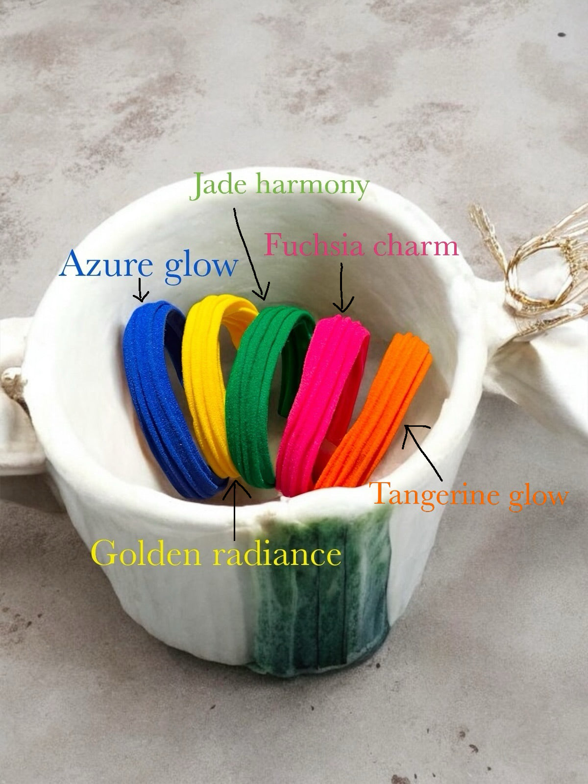 Color reverie hair tie